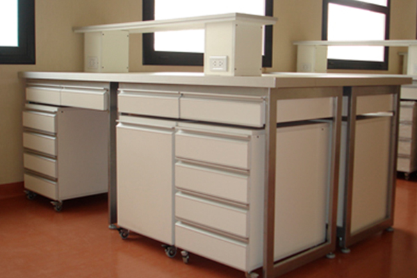 estructuras metalicas de soporte de mesada para laboratorio, fabricamos a medida